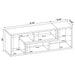 Velma Bookshelf Console - Home Furniture And More (Brentwood, MD)