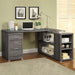 Yvette Computer Desk - Home Furniture And More (Brentwood, MD)