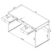 Dobrev Writing Desk - Home Furniture And More (Brentwood, MD)