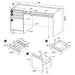 Halston Computer Desk - Home Furniture And More (Brentwood, MD)