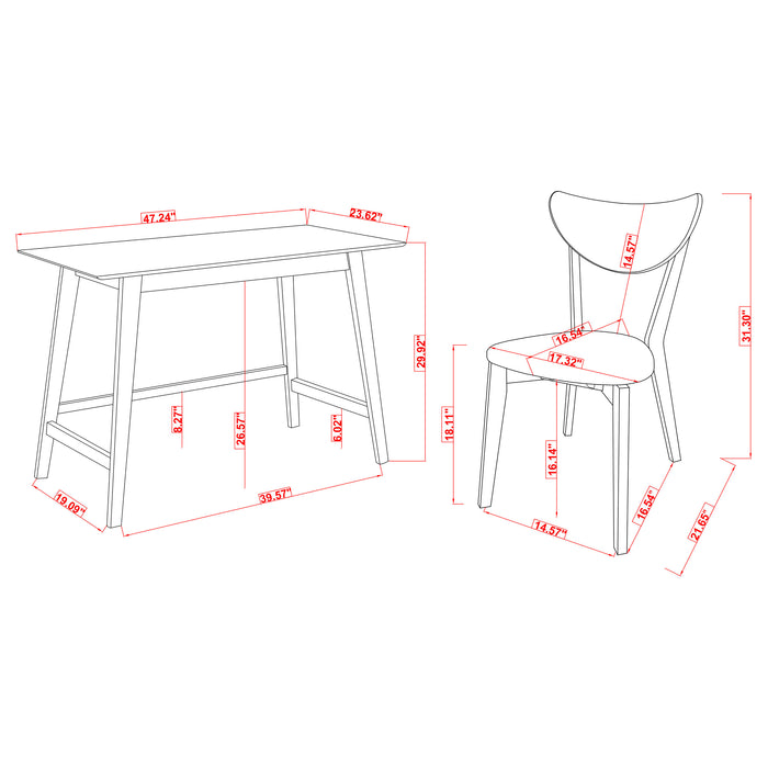 Karri Desk Set - Home Furniture And More (Brentwood, MD)