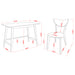 Karri Desk Set - Home Furniture And More (Brentwood, MD)