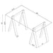 Amaturo Writing Desk - Home Furniture And More (Brentwood, MD)