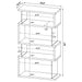 Emelle Bookshelf - Home Furniture And More (Brentwood, MD)