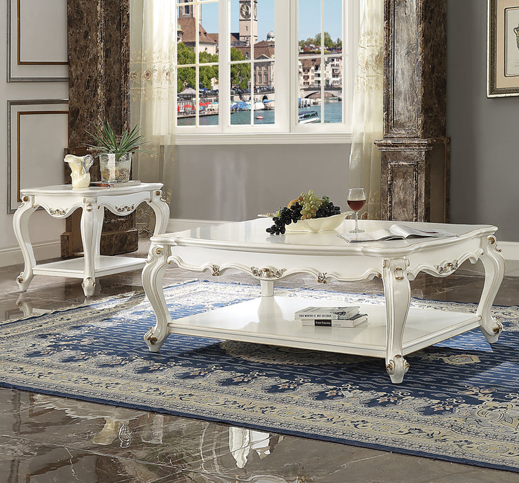Picardy Antique Pearl Coffee Table - Home Furniture And More (Brentwood, MD)
