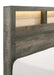 Rhett King Platform Bed In Gray - Home Furniture And More (Brentwood, MD)
