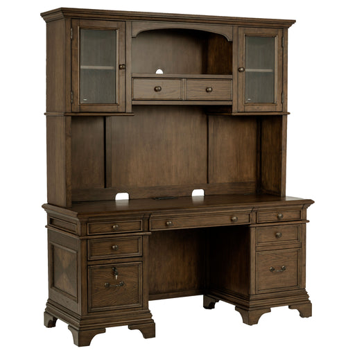 Hartshill Credenza Desk with Hutch - Home Furniture And More (Brentwood, MD)