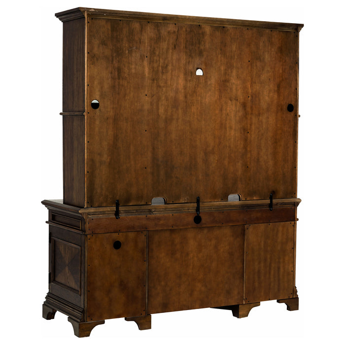 Hartshill Credenza Desk with Hutch - Home Furniture And More (Brentwood, MD)
