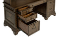Hartshill Credenza Desk with Hutch - Home Furniture And More (Brentwood, MD)