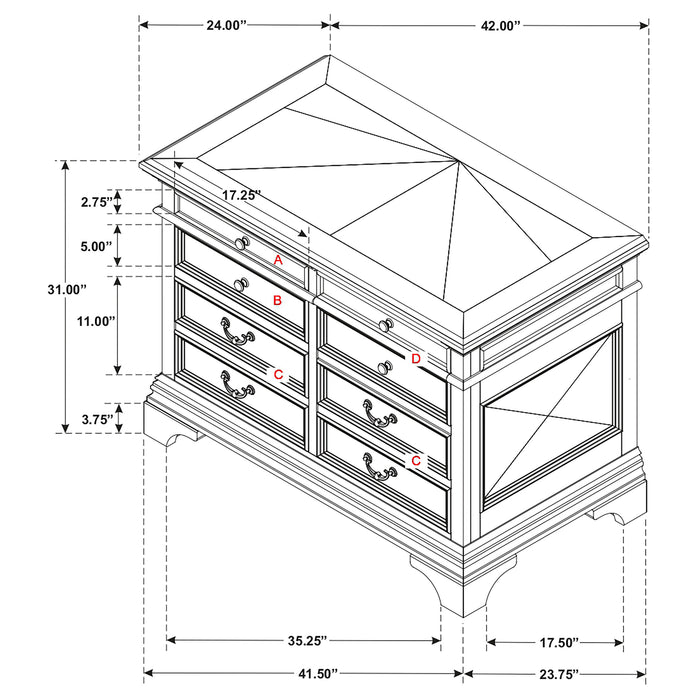 Hartshill File Cabinet - Home Furniture And More (Brentwood, MD)