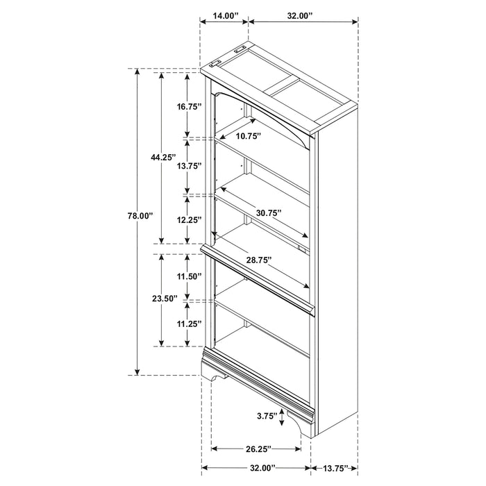 Hartshill Bookcase - Home Furniture And More (Brentwood, MD)