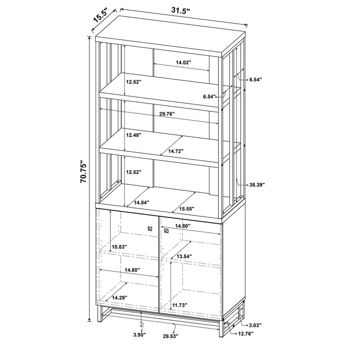 Millbrook Bookshelf - Home Furniture And More (Brentwood, MD)