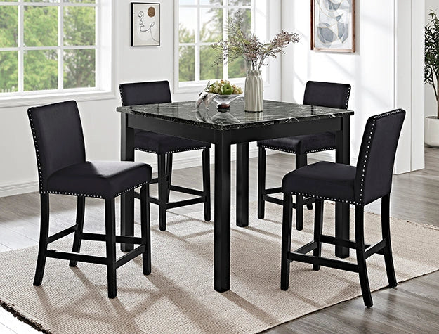 Lennon 5-Piece Counter Height Table Set