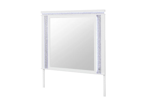 Alina White Mirror with LED