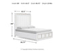Chalanna Upholstered Storage Bed - Home Furniture And More (Brentwood, MD)