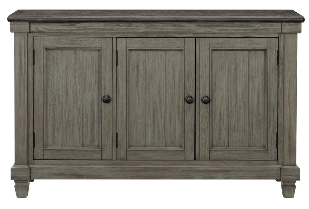 Granby Server in Coffee and Antique Gray 5627GY-40 - Home Furniture And More (Brentwood, MD)
