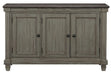 Granby Server in Coffee and Antique Gray 5627GY-40 - Home Furniture And More (Brentwood, MD)