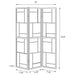 Damis Three-Panel Room Divider - Home Furniture And More (Brentwood, MD)
