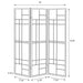 Katerina Three-Panel Room Divider - Home Furniture And More (Brentwood, MD)