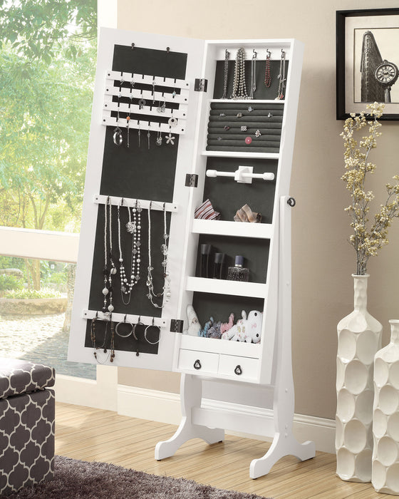 Batista Jewelry Cheval Mirror - Home Furniture And More (Brentwood, MD)