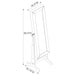 Batista Jewelry Cheval Mirror - Home Furniture And More (Brentwood, MD)