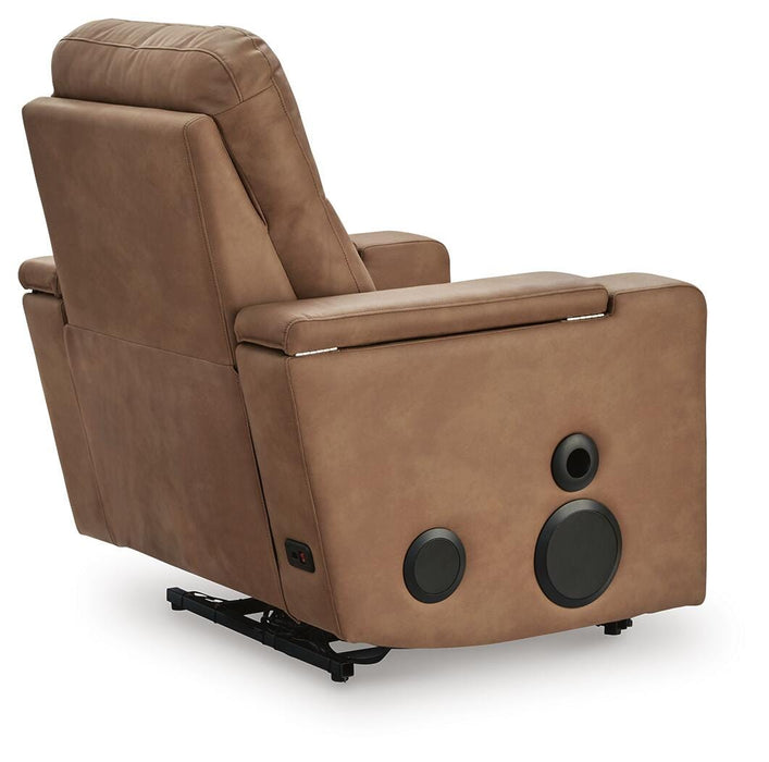 Lorrenton Power Glider Recliner with Audio System - Home Furniture And More (Brentwood, MD)