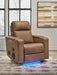 Lorrenton Power Glider Recliner with Audio System - Home Furniture And More (Brentwood, MD)