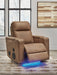 Lorrenton Power Glider Recliner with Audio System - Home Furniture And More (Brentwood, MD)