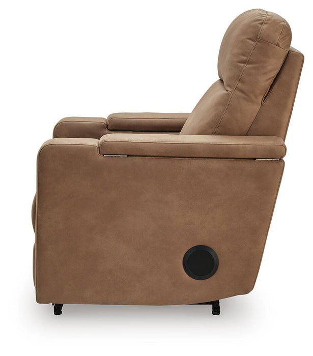 Lorrenton Power Glider Recliner with Audio System - Home Furniture And More (Brentwood, MD)
