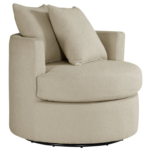 Debbie Swivel Accent Chair - Home Furniture And More (Brentwood, MD)
