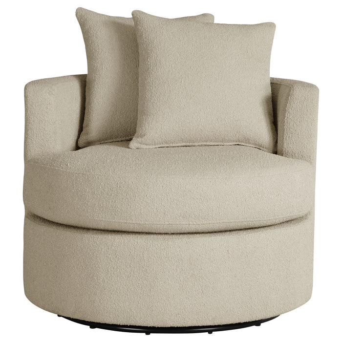 Debbie Swivel Accent Chair - Home Furniture And More (Brentwood, MD)