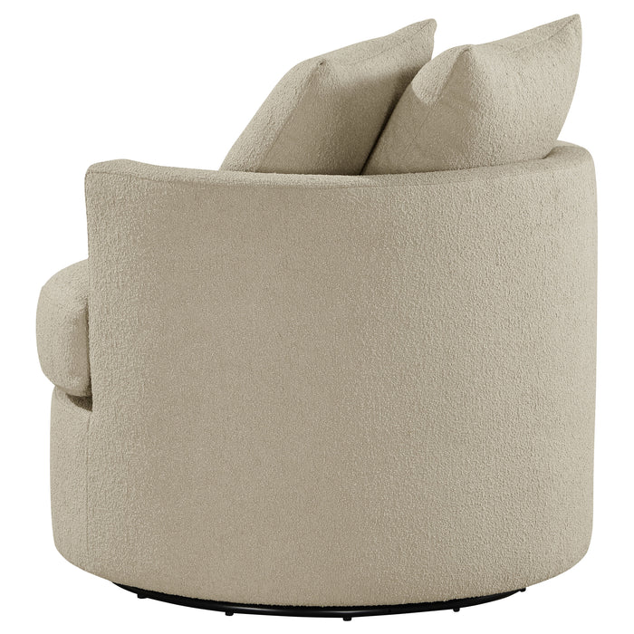Debbie Swivel Accent Chair - Home Furniture And More (Brentwood, MD)