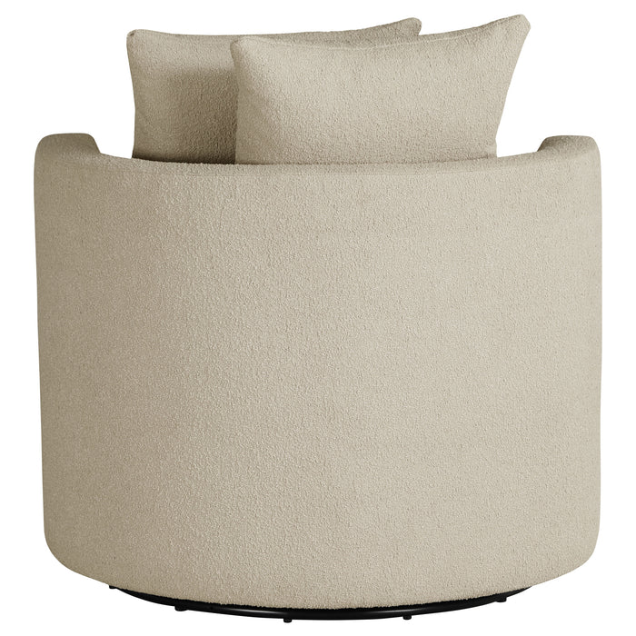 Debbie Swivel Accent Chair - Home Furniture And More (Brentwood, MD)