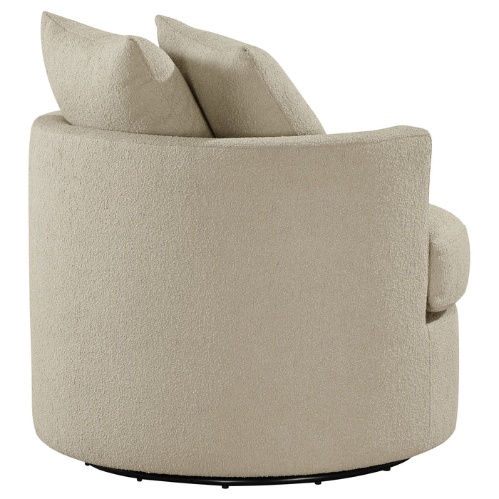 Debbie Swivel Accent Chair - Home Furniture And More (Brentwood, MD)