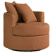 Debbie Swivel Accent Chair - Home Furniture And More (Brentwood, MD)