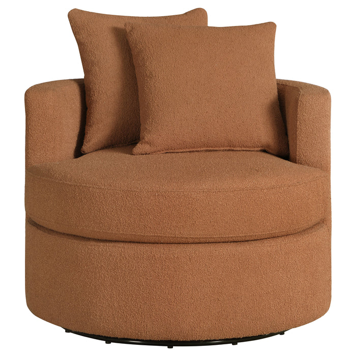 Debbie Swivel Accent Chair - Home Furniture And More (Brentwood, MD)