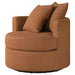 Debbie Swivel Accent Chair - Home Furniture And More (Brentwood, MD)