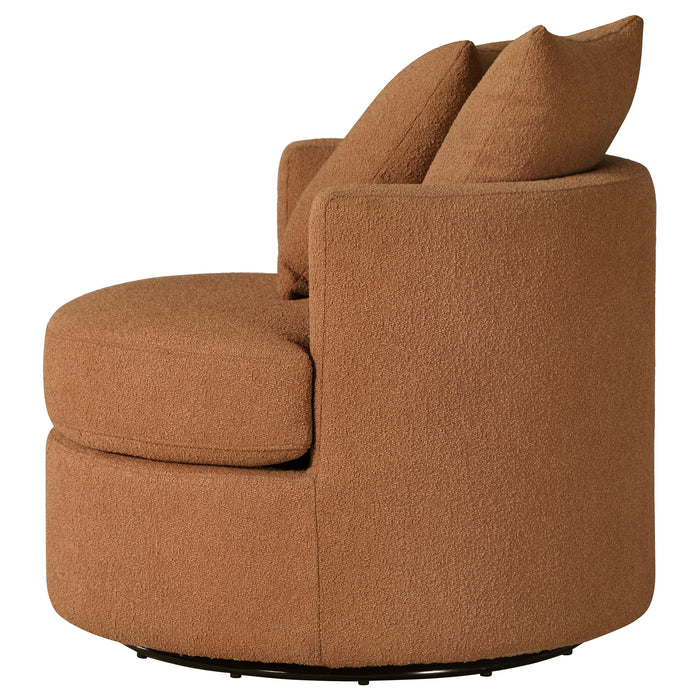 Debbie Swivel Accent Chair - Home Furniture And More (Brentwood, MD)