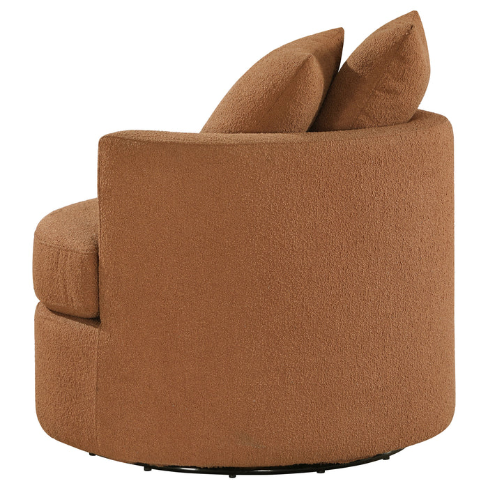Debbie Swivel Accent Chair - Home Furniture And More (Brentwood, MD)