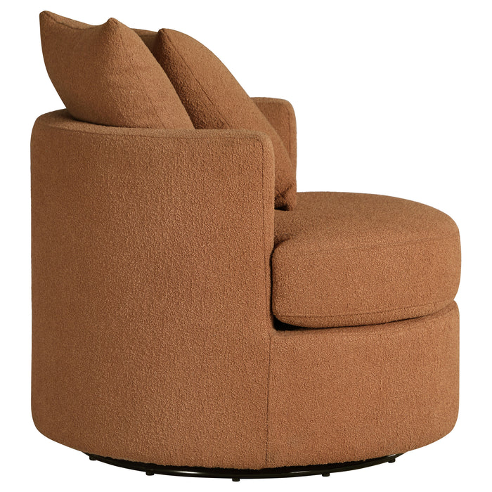 Debbie Swivel Accent Chair - Home Furniture And More (Brentwood, MD)