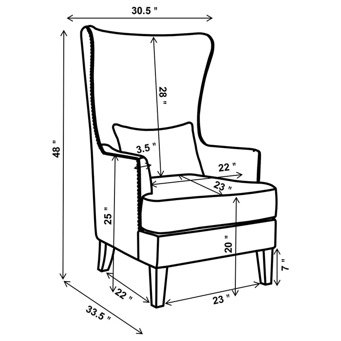 Pippin Accent Chair - Home Furniture And More (Brentwood, MD)