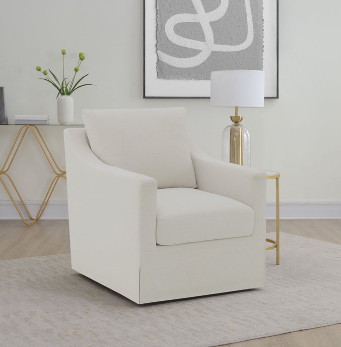 Winter Swivel Accent Chair - Home Furniture And More (Brentwood, MD)
