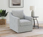 Winter Swivel Accent Chair - Home Furniture And More (Brentwood, MD)