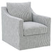 Winter Swivel Accent Chair - Home Furniture And More (Brentwood, MD)