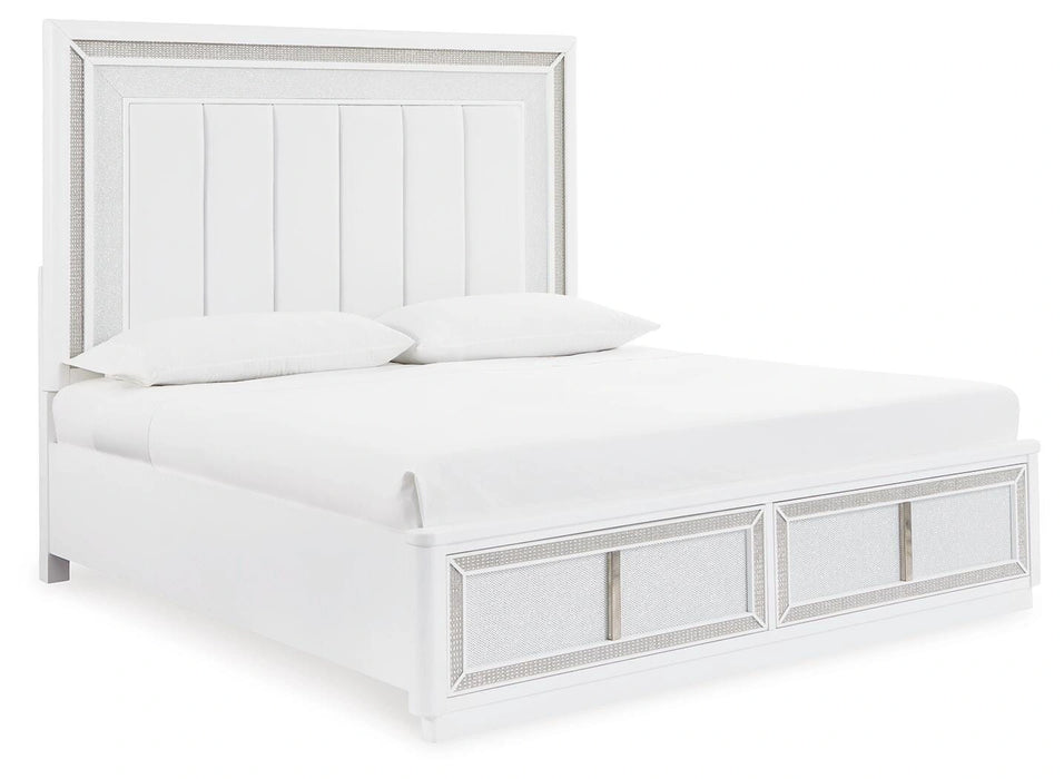 Chalanna Upholstered Storage Bed - Home Furniture And More (Brentwood, MD)