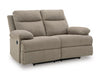 Side-Swipe Reclining Loveseat - Home Furniture And More (Brentwood, MD)