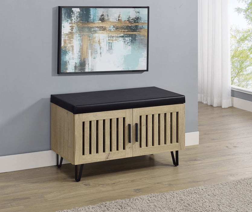 Brixton Storage Bench - Home Furniture And More (Brentwood, MD)