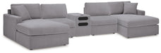 Modmax 5 Piece Sectional with Audio Console - Home Furniture And More (Brentwood, MD)