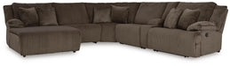 Top Tier Reclining Sectional with Chaise - Home Furniture And More (Brentwood, MD)