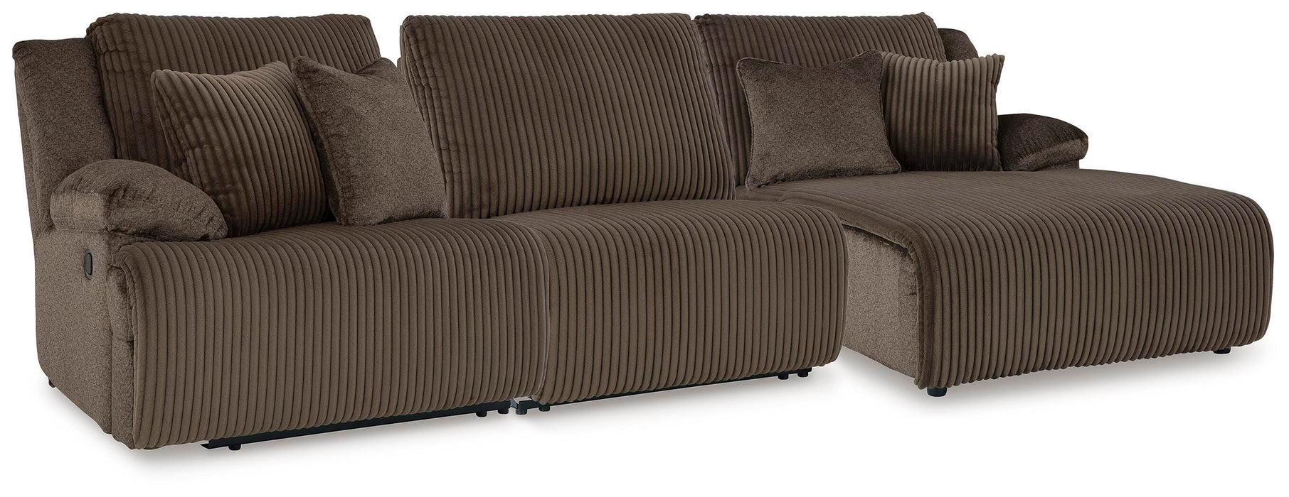 Top Tier Reclining Sofa Chaise Sectional - Home Furniture And More (Brentwood, MD)